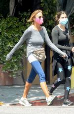 ELISABETTA CANALIS Out with a Friend in Beverly Hills 04/30/2020