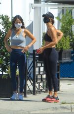 ELISABETTA CANALIS Out with a Friend in West Hollywood 05/26/2020