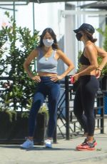 ELISABETTA CANALIS Out with a Friend in West Hollywood 05/26/2020