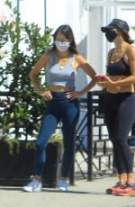 ELISABETTA CANALIS Out with a Friend in West Hollywood 05/26/2020