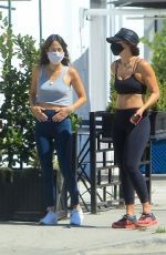 ELISABETTA CANALIS Out with a Friend in West Hollywood 05/26/2020