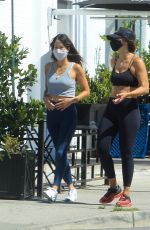 ELISABETTA CANALIS Out with a Friend in West Hollywood 05/26/2020