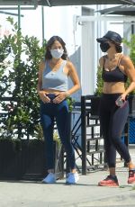 ELISABETTA CANALIS Out with a Friend in West Hollywood 05/26/2020