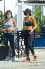 ELISABETTA CANALIS Out with a Friend in West Hollywood 05/26/2020