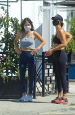 ELISABETTA CANALIS Out with a Friend in West Hollywood 05/26/2020