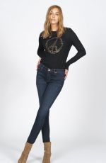 ELIZABETH HURLEY for Black Orchid Denim, 2020