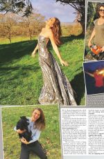 ELIZABETH HURLEY in Hello! Magazine, UK April 2020