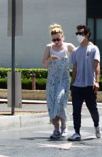 ELLE FANNING and Max Minghella Out in Los Angeles 05/12/2020