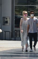 ELLE FANNING and Max Minghella Out in Los Angeles 05/12/2020