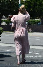 ELLE FANNING at Animal Hospital in Los Angeles 05/09/2020