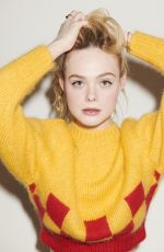 ELLE FANNING in Glamour Magazine, France February 2020
