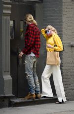 ELSA HOSK and Tom Daly Arrives at Their Apartment in New York 05/27/2019