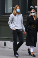 ELSA HOSK and Tom Daly Shopping at Trader Joe