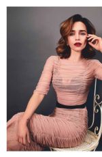 EMILIA CLARKE in Harper