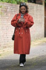 EMILY ATACK Out and About in London 05/12/2020