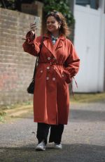 EMILY ATACK Out and About in London 05/12/2020