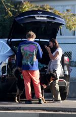 EMILY RATAJKOWSKI and Sebastian Bear McClard Out with Their Dog in Venice Beach 05/12/2020