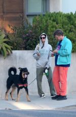 EMILY RATAJKOWSKI and Sebastian Bear McClard Out with Their Dog in Venice Beach 05/12/2020