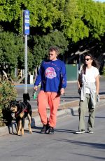 EMILY RATAJKOWSKI and Sebastian Bear McClard Out with Their Dog in Venice Beach 05/12/2020