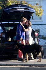EMILY RATAJKOWSKI and Sebastian Bear McClard Out with Their Dog in Venice Beach 05/12/2020