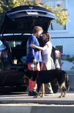 EMILY RATAJKOWSKI and Sebastian Bear McClard Out with Their Dog in Venice Beach 05/12/2020