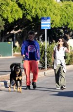 EMILY RATAJKOWSKI and Sebastian Bear McClard Out with Their Dog in Venice Beach 05/12/2020
