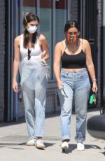 EMILY RATAJKOWSKI in Denim Out with Her Dog in Los Angeles 05/01/2020