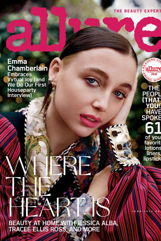 EMMA CHAMBERLAIN in Aallure Magazine, June/July 2020