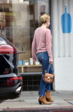 EMMA ROBERTS in Denim Out for Coffee in Los Angeles 05/30/2020