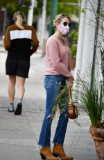 EMMA ROBERTS in Denim Out for Coffee in Los Angeles 05/30/2020
