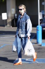 EMMA ROBERTS in Double Denim Out Shopping in Los Angeles 05/10/2020