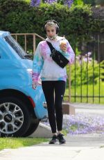 EMMA ROBERTS Out and About in Los Angeles 05/19/2020