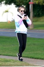 EMMA ROBERTS Out and About in Los Angeles 05/19/2020