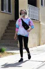 EMMA ROBERTS Out and About in Los Angeles 05/19/2020