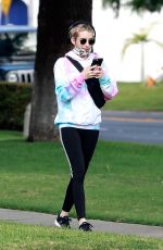 EMMA ROBERTS Out and About in Los Angeles 05/19/2020