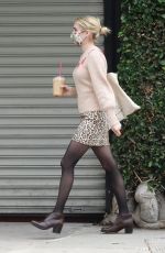 EMMA ROBERTS Out for Iced Coffee in Los Angeles 05/12/2020