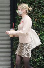 EMMA ROBERTS Out for Iced Coffee in Los Angeles 05/12/2020
