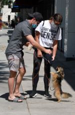 EMMA SLATER and Sasha Farber Out for Coffee in Los Angeles 05/16/2020