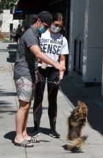 EMMA SLATER and Sasha Farber Out for Coffee in Los Angeles 05/16/2020