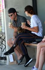 EMMA SLATER and Sasha Farber Out for Coffee in Los Angeles 05/16/2020