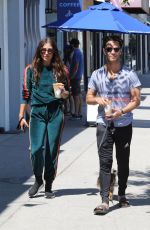 EMMA SLATER and Sasha Farber Out in Los Angeles 05/27/2020