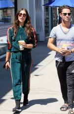 EMMA SLATER and Sasha Farber Out in Los Angeles 05/27/2020