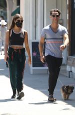 EMMA SLATER and Sasha Farber Out in Los Angeles 05/27/2020