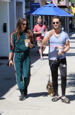 EMMA SLATER and Sasha Farber Out in Los Angeles 05/27/2020