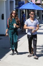 EMMA SLATER and Sasha Farber Out in Los Angeles 05/27/2020