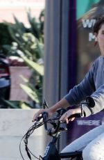 EMMA SLATER Out for Bike Ride in Los Angeles 05/07/2020