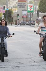 EMMA SLATER Out for Bike Ride in Los Angeles 05/07/2020