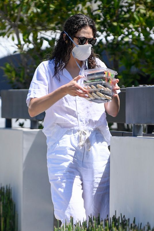 EMMY ROSSUM Out and About in Los Angeles 05/21/2020