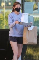 ERIN ANDREWS Picking Up Lunch in Los Angeles 04/15/2020