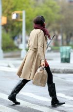 FAMKE JANSSEN Out Shopping in New York 04/30/2020